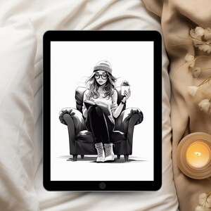 Comfy Reading, Kindle Lock Screen .epub