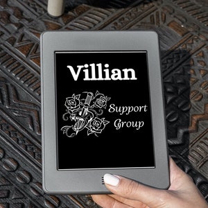 Villian Support Group Kindle Lock Screen .epub Digital File