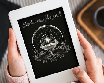 Los libros son un archivo .epub mágico de la pantalla de bloqueo de Kindle