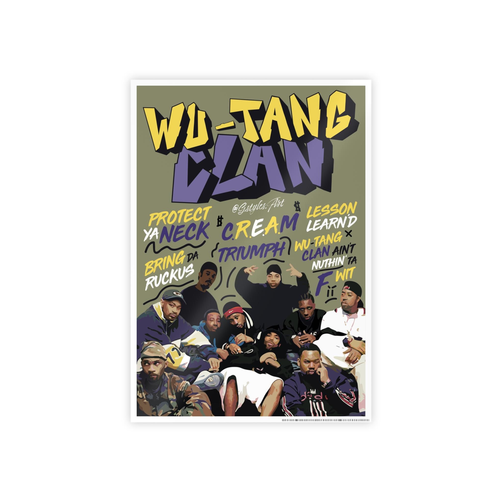 Wu tang clan poster - Etsy Polska