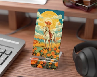 Sun Tarot Card Mobile Display Stand: An Emblem of Joy and Positivity for the Optimistic User