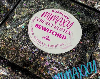 Bewitched, Chunky, Glitter Mix, Cosmetic Glitter,Nail Art, Resin art,Snow Globe Tumbler, crafts, body paint, bling, Halloween