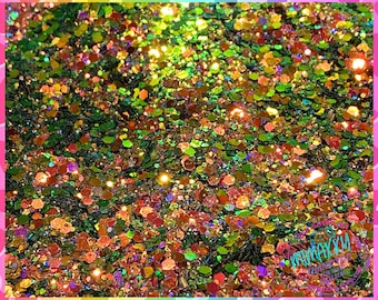 DRAGON CHAMELEON, Shaped Glitter, Chunky Glitter Mix, Cosmetic Glitter,Nail Art, Resin art,Snow Globe Tumbler,Craft, CHAMELEON 016