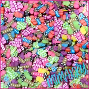 Dragon Fly 5mm, Dragonflies/ Polymer Clay Slices,insect, crafts, not edible, supplies, pet, animals, slime, resin, snow globe, hair, nail