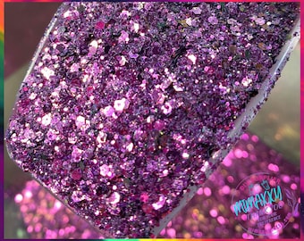 PURPLE CHAMELEON, Shaped Glitter, Chunky Glitter Mix, Cosmetic Glitter,Nail Art, Resin art,Snow Globe Tumbler,Craft, CHAMELEON 013