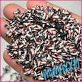Bloodie Knife 5mm / Polymer Clay Slices, crafts, tools, not edible, supplies, halloween, horror, slime, resin, snow globe, hair, nail