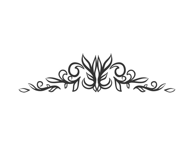 Slide Filigree Filigree Scroll SVG Bundle: Laser Engraving Design (digital Download ...