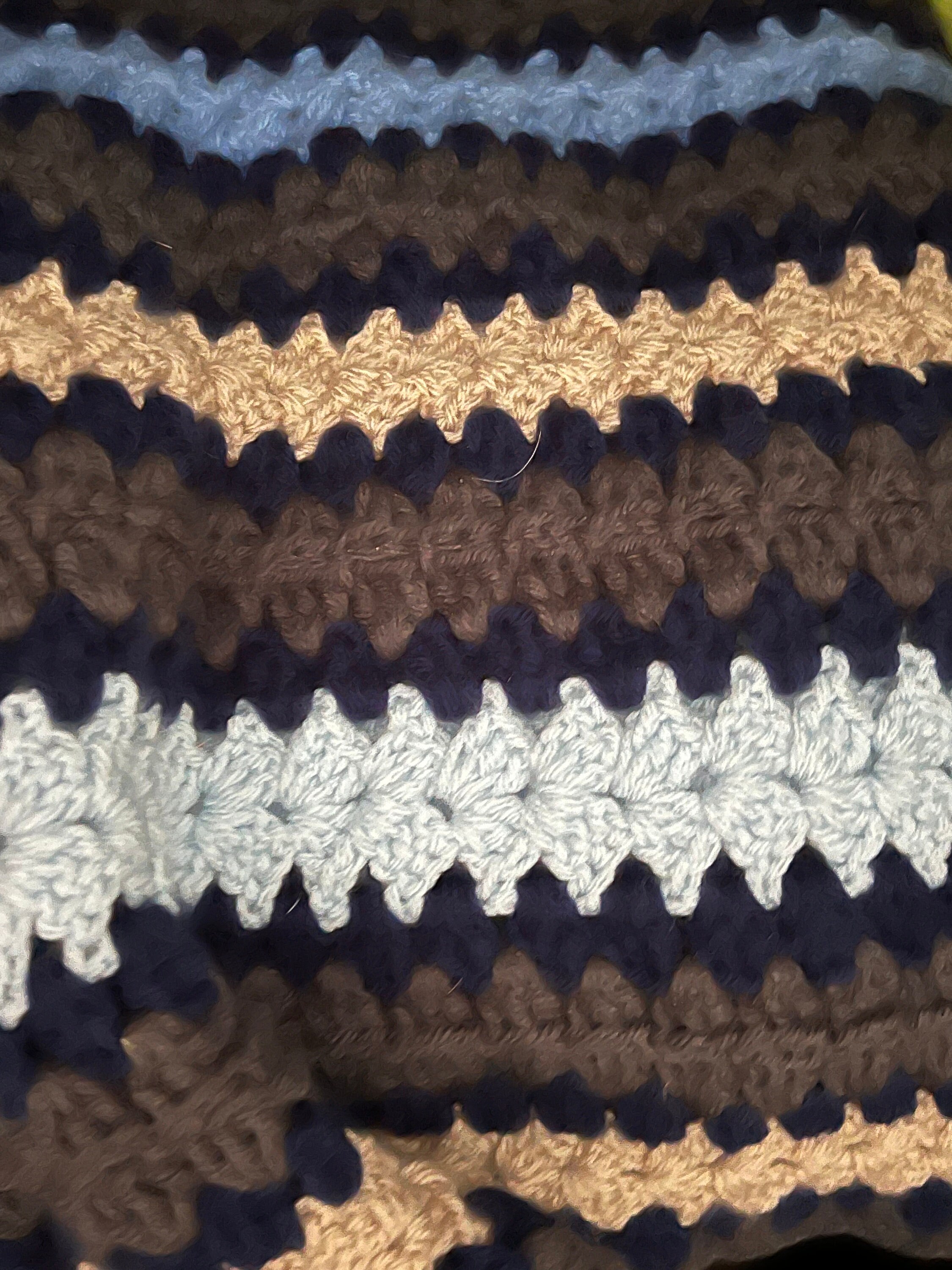 Queen Size Afghan Etsy