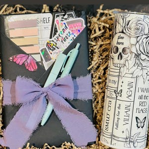 Blind Date With A Book, Dark Romance, Spicy Book Tumbler Gift Box, Fantasy Romantasy