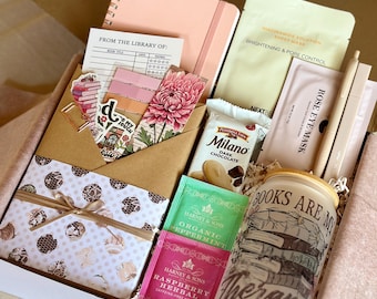 Blind Date With A Book Box, Romance, Fantasy, Cozy Reader Gift Set