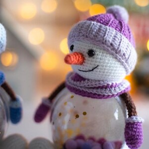 Amigurumi Christmas Snowman Crochet Pattern (PDF) image 14