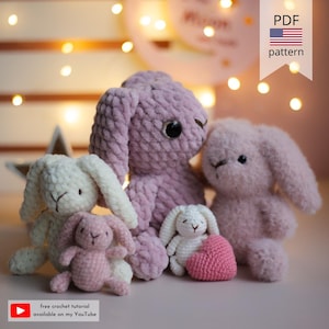 Amigurumi Häschen Häkelanleitung: PDF Download
