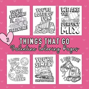 Pages à colorier pour la Saint-Valentin pour enfants, adolescents et adultes, choses simples et audacieuses, dessins simples et mignons avec jeux de mots, activité imprimable