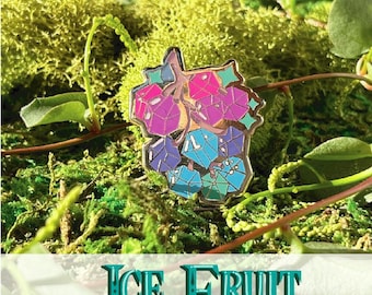 Pins of the Kingdom - Ice Fruit Enamel Pin | Zelda Fan | Geeky Gift | BOTW  TOTK Gamer Gift