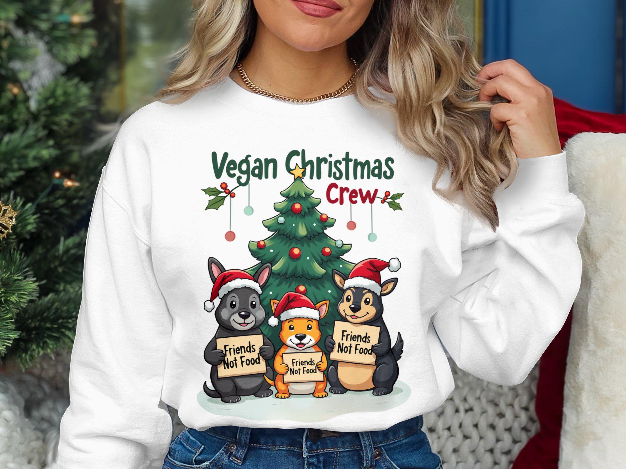 Vegan Christmas Sweatshirt UK
