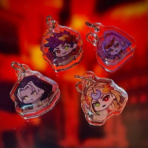Hades Holographic Phone Charms