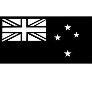 New Zealand flag dxf svg dwg digital files