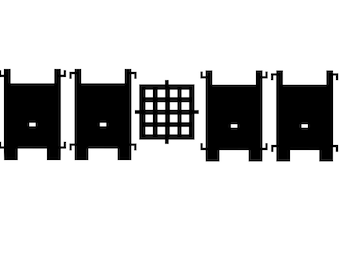 Zusammenklappbare Ultra Mini Feuerstelle und Ofen DXF SVG DWG Dateien