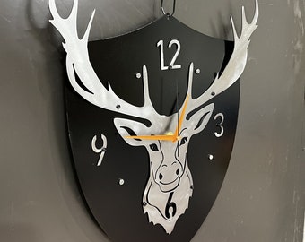 DXF DATEIEN Hirsch Uhr