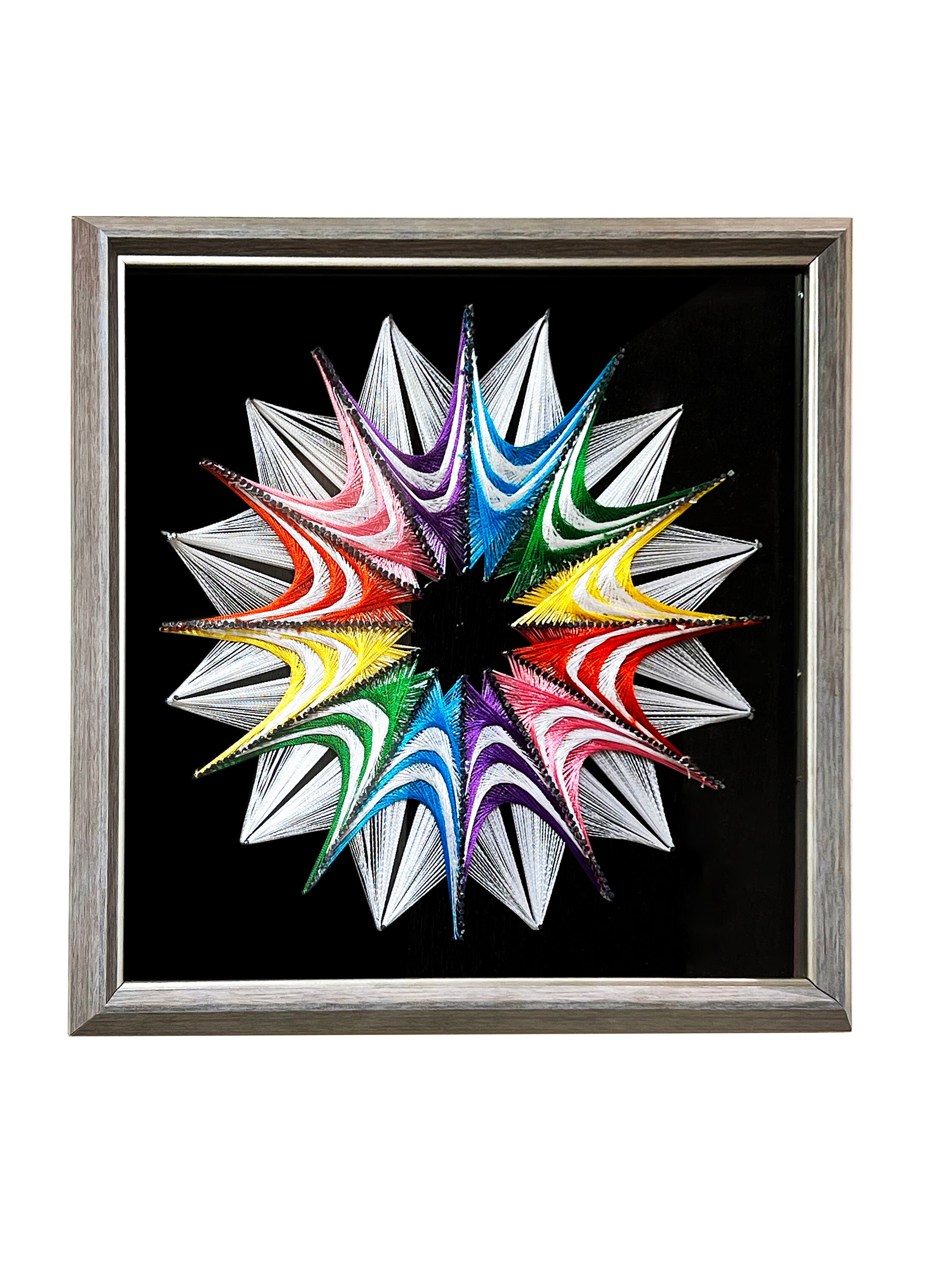 String Wall Art String Art Geometry Mandala Wall Art Etsy