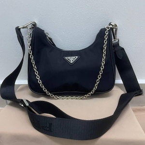 Used Prada Re-Edition 2005 Hobo Bag