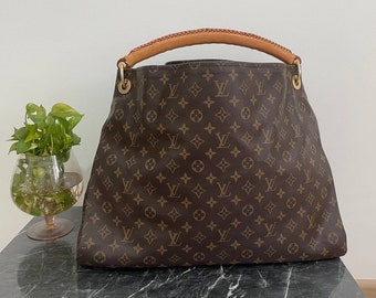 Bolso de mano con asa superior de segunda mano Marca Louis Vuitton Artsy Monogram