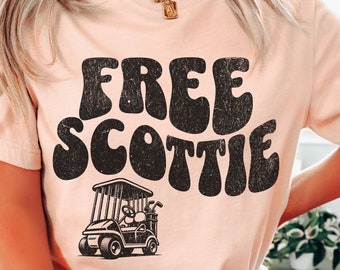 Free Scottie Shirt Free Scottie T-Shirt, Free Scottie Scheffler, Scottie Scheffler Jail Tee, Funny Scottie TShirt, Golf Gifts