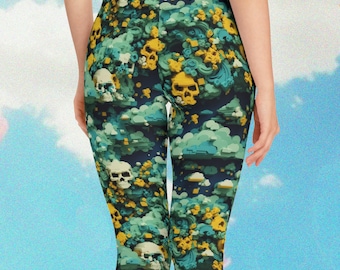 Emerald Area Gamer Girl Capris | 6 Sizes! | Designer Capri's, Retro Style, Modern Fit | Women's Capri Pants, Ladies' Capris, Summer Capris