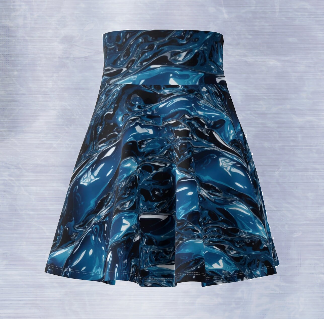 Ocean Waves Skirt - Etsy
