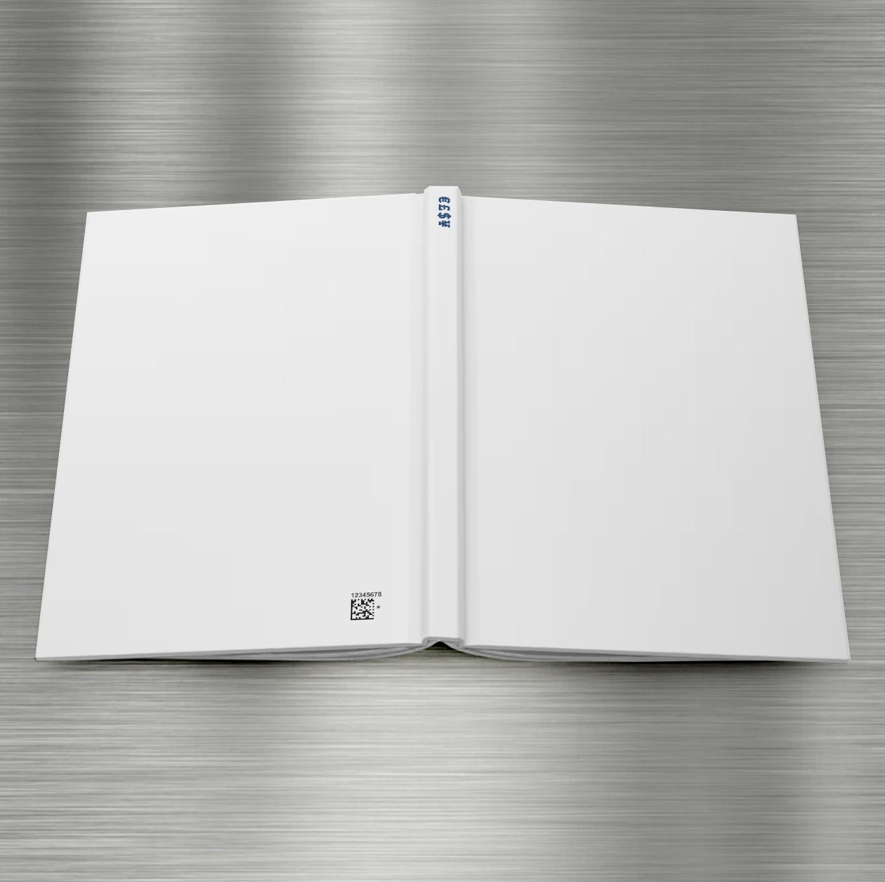 White Lined Notebook | Hardcover | 5.75