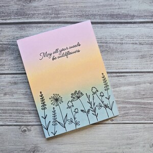 carte pour encourager