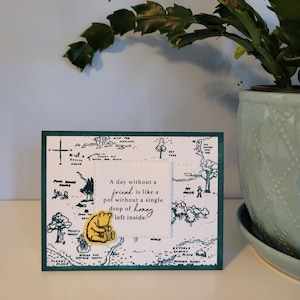 Carte Winnie l'ourson