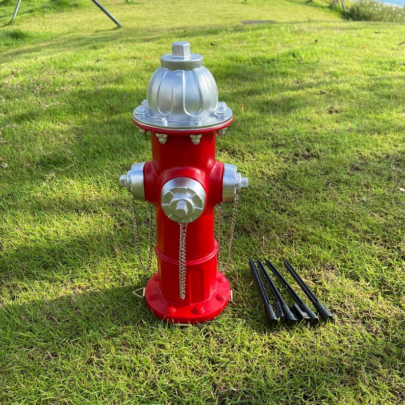 Fake Fire Hydrant for Dogs to Peed On,dog Fire Hydrant Pee Post With 4