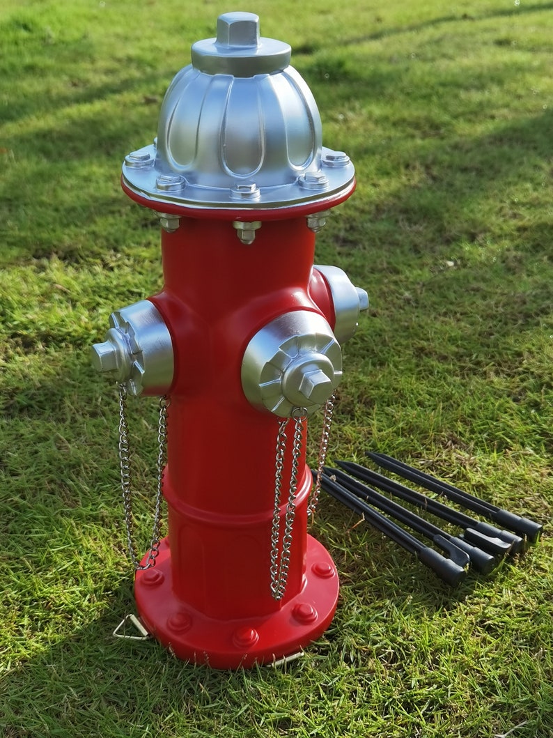 Fake Fire Hydrant for Dogs to Peed On,dog Fire Hydrant Pee Post With 4