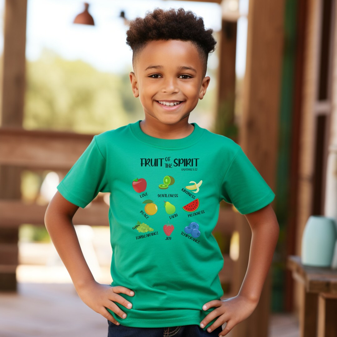 Children's Fruit of the Spirit Custom Shirt | Christian Shirt ...
