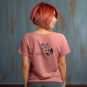 Faith Based Fits Logo Tee | Christian Based Clothing for All | Faith | Jesus |