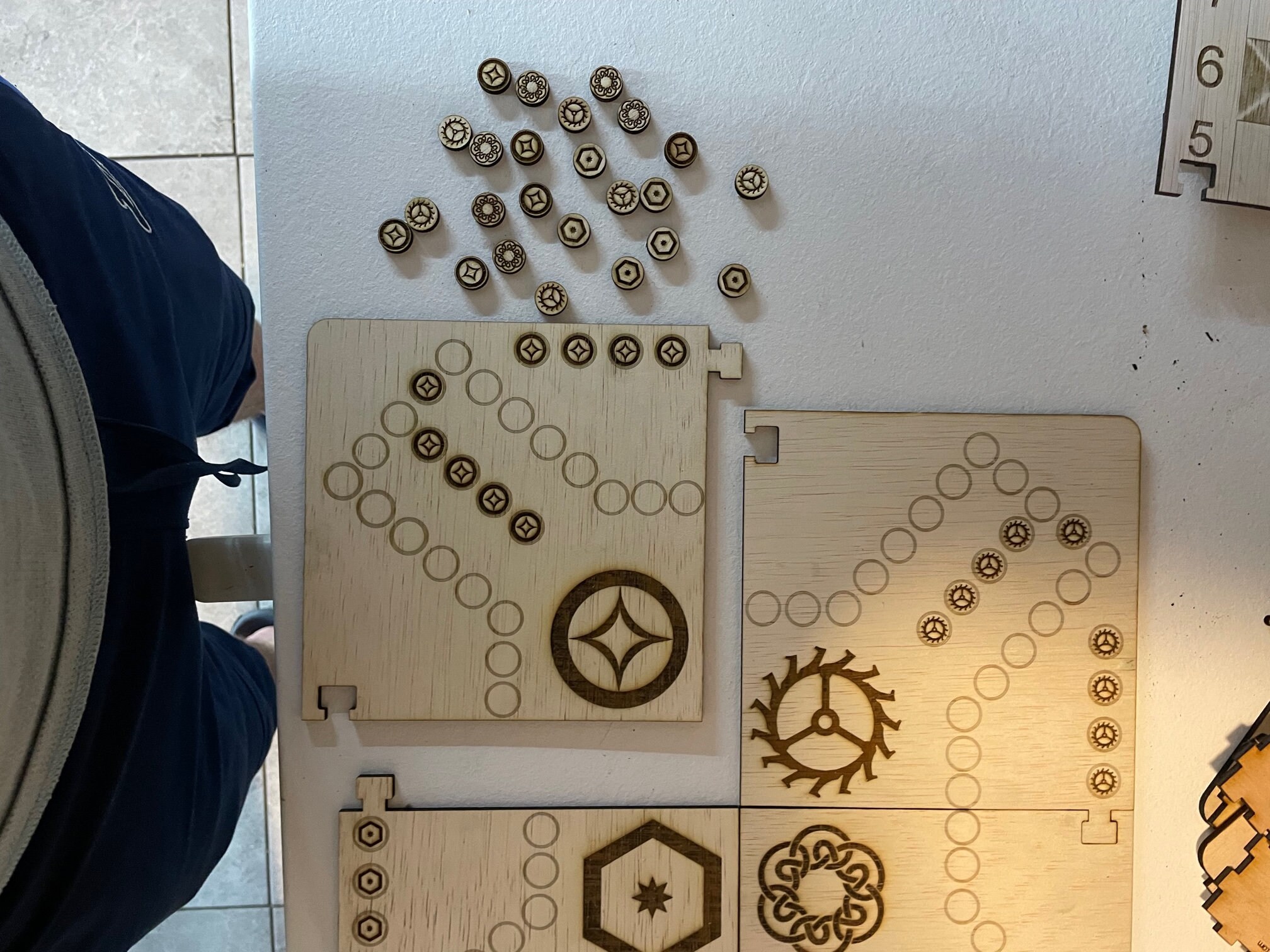 Digital DXF Files for Chinese Checkers Board Game - Create Your Own ...