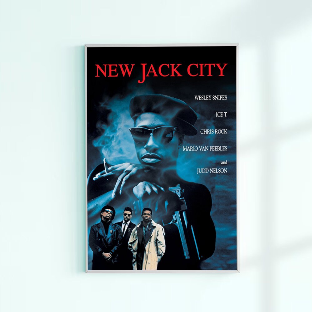 New Jack City Movie Poster Classic Film Poster Wall Decor