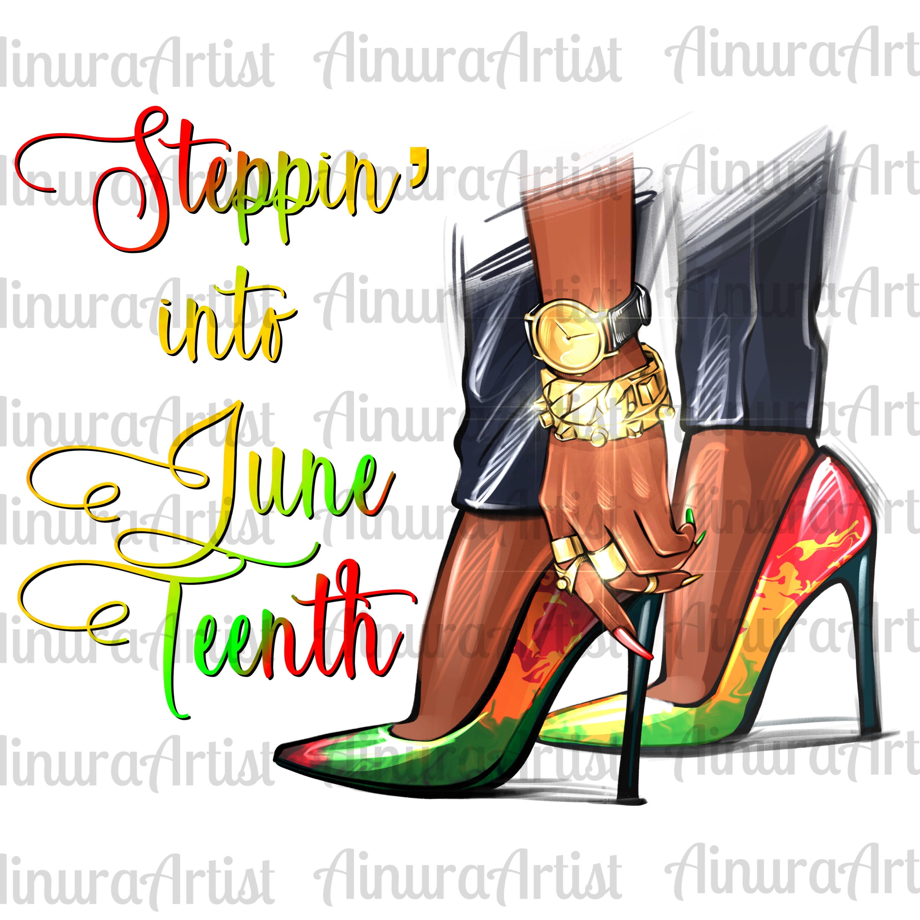 Steppin' Into Juneteenth Black Woman Png Sublimation - Etsy