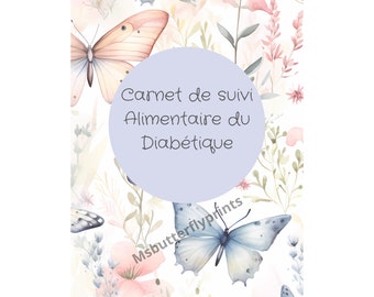 Carnet de suivi alimentaire hebdomadaire du diabétique