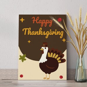 Thanksgiving afdrukbare digitale kunst voor persoonlijk en zakelijk gebruik