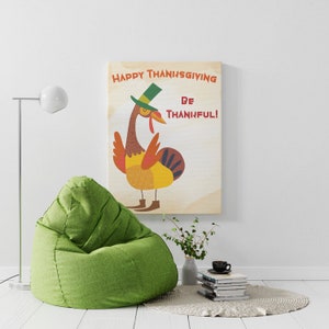 Thanksgiving Printable Digital Art for Personal and Business Use
