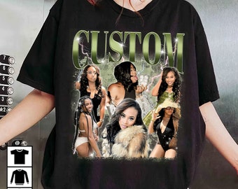 Custom 90s Graphic T-Shirt: Vintage Bootleg Rap Tee