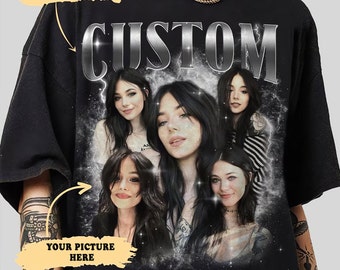 COMFORT COLORS Camiseta con gráfico vintage de los años 90, camiseta de rap pirata personalizada, PERSONALIZA tu propia idea pirata aquí, regalo para pareja de San Valentín