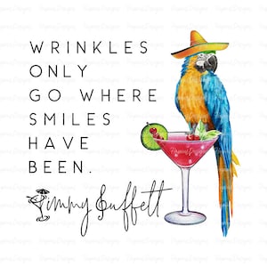 Papegaai Jimmy Buffett SVG, Jimmy Buffett PNG, digitale download