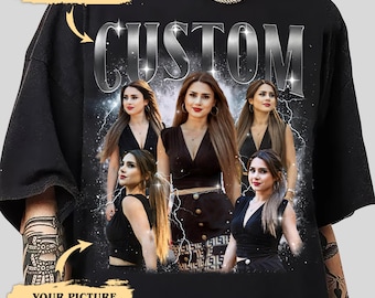 Custom Comfort Colors T-shirt: Vintage 90s Bootleg Rap Tee