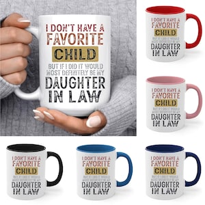Favorite Daughter-in-Law Mug: Trending Family Gift