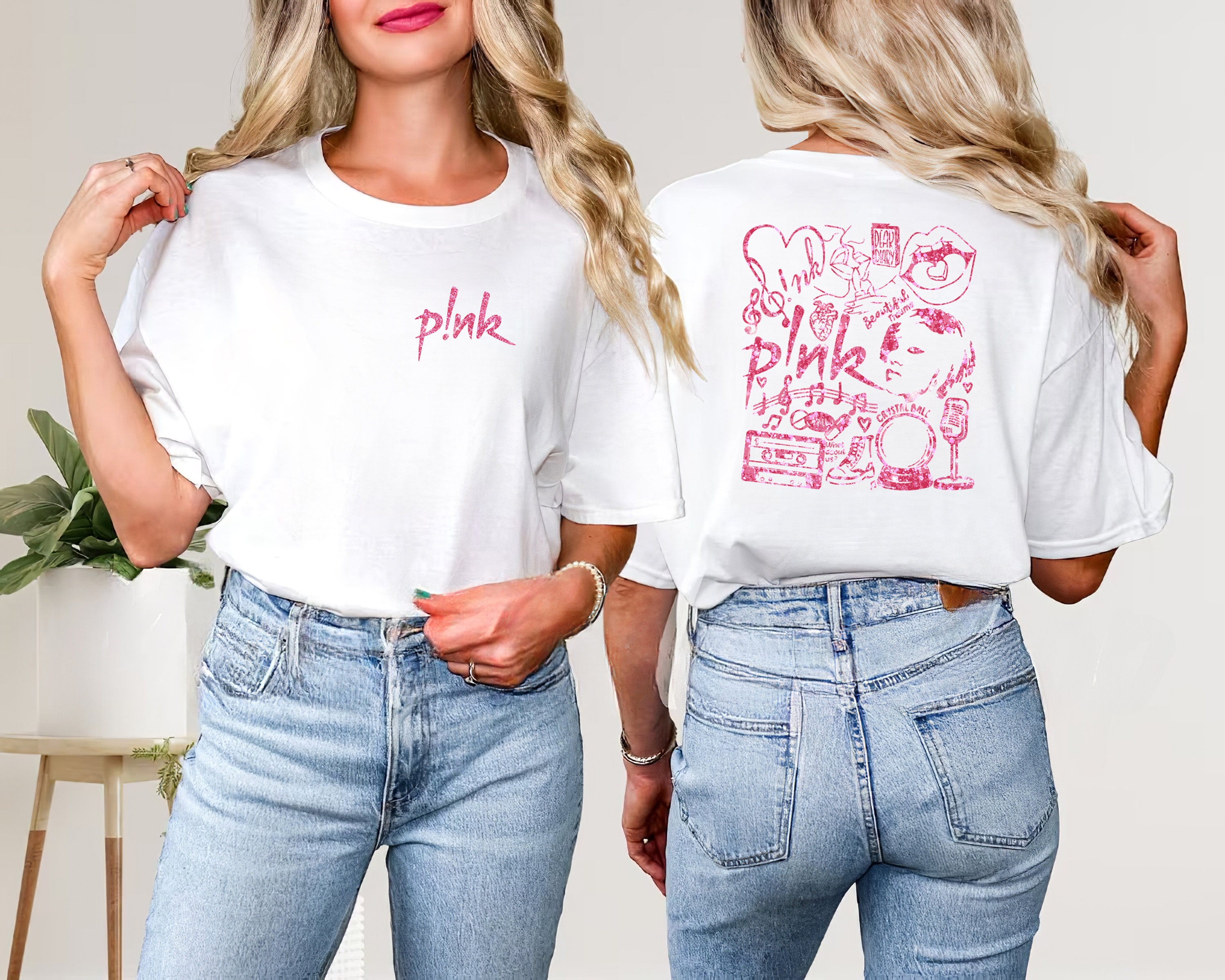 P!nk Summer 2024 Tour T-shirt, Pink Fan LoversT-Shirt