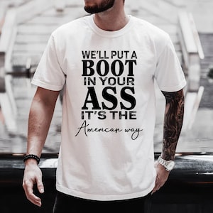 Maglietta American Way: Testi commemorativi di Toby Keith