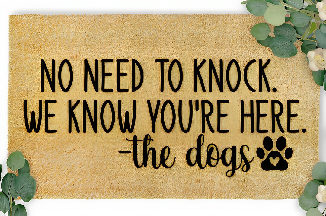No need to knock we know you re here svg png etsy